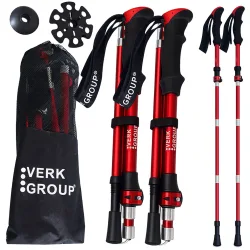 Kijki do chodzenia nordic walking trekkingowe verk group zestaw pokrowiec