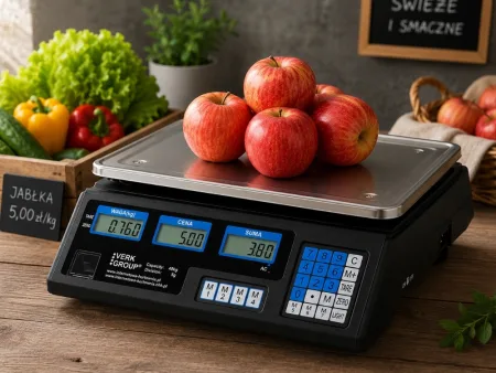 Waga sklepowa elektroniczna kalkulacyjna 40kg pl