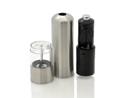 Młynek elektryczny do pieprzu inox