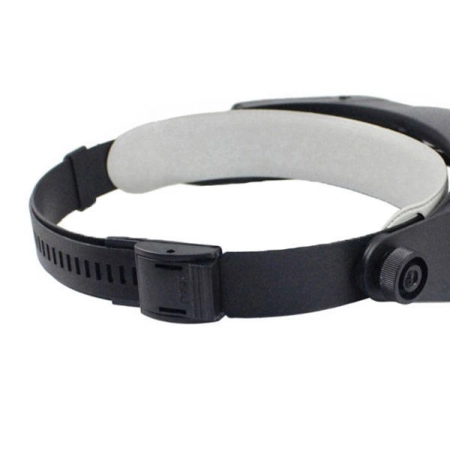 Lupa led 11x okulary precyzyjne nagłowna na głowę