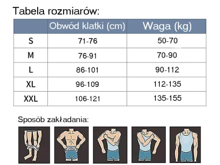 Męska koszulka wyszczuplająca slim