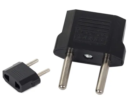 Wtyczka adapter polska przejściówka do gniazdka uniwersalna 125V - 250V 6A