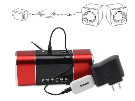 Odbiornik dźwięku adapter bluetooth aux jack usb