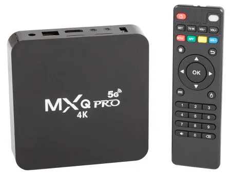 Odtwarzacz multimedialny smart tv box android 4k