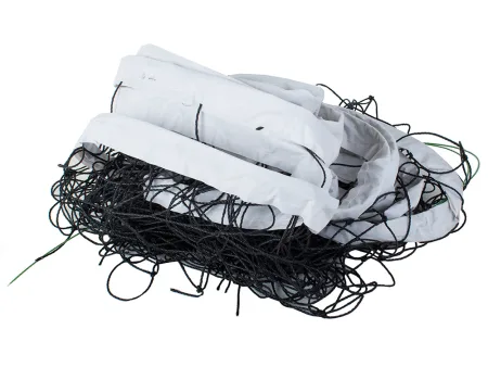 Siatka do gry w siatkówkę 9,5x1m z linką i torbą sport plażowa