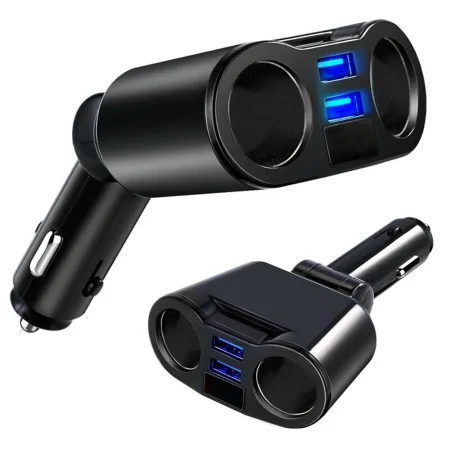 Rozdzielacz zapalniczki 2x USB ładowarka samochodowa