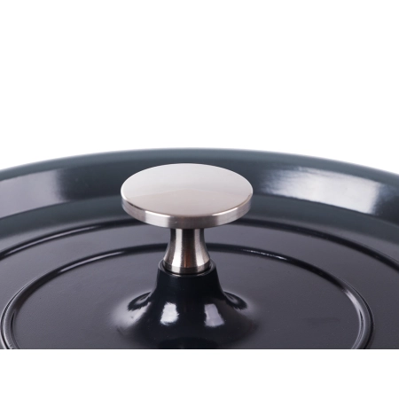 Garnek brytfanna do gotowania pieczenia non stick indukcja gaz pokrywa 4l