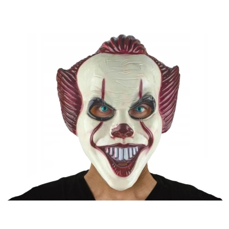Maska klaun na halloween pennywise clown it to