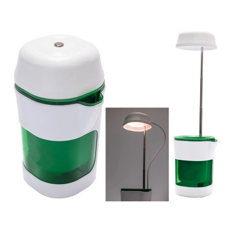 Lampa panel do uprawy wzrostu roślin 6 LED 4 UV doniczka samonawadniająca