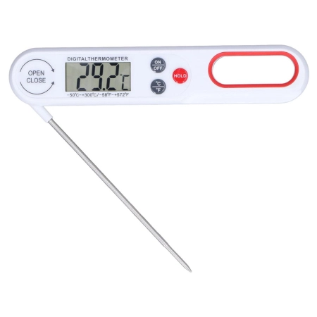 Termometr kuchenny szpilkowy lcd mięsa wina 300°c gotowania zup