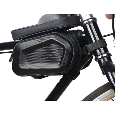 Torba rowerowa sakwa na ramę roweru etui na telefon wodoszczelna Verk model 14475