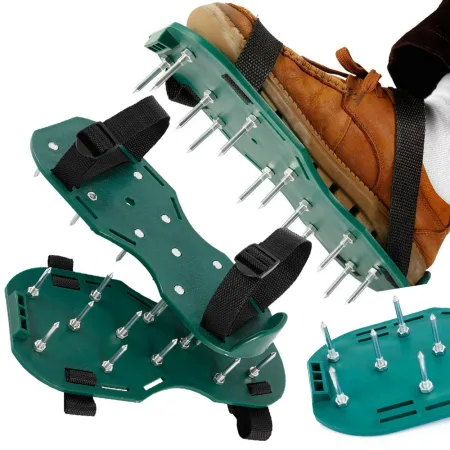 Areator ogrodowy nakładki na buty duże kolce do napowietrzania trawników Verk model 27152