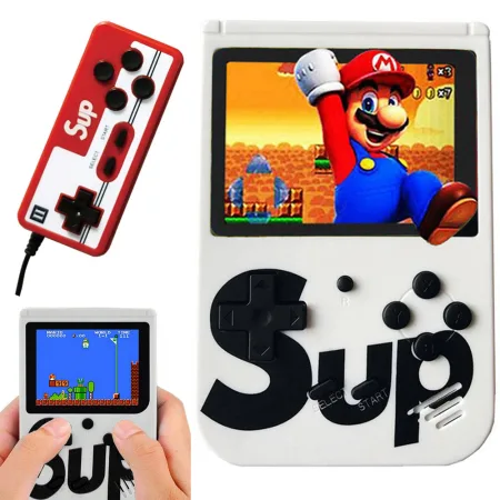 Mini konsola przenośna retro z 400 grami, wyświetlacz 3.0 cala, TV game box z padem i pilotem