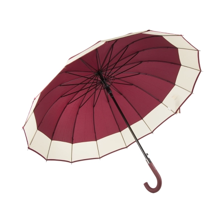Elegancki duży parasol rządowy mocny XXL antypoślizgowa rączka automatyczny