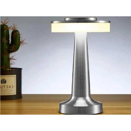 Lampka nocna stołowa dotykowa 3-stopniowa bezprzewodowa do sypialni Verk model 12309_S
