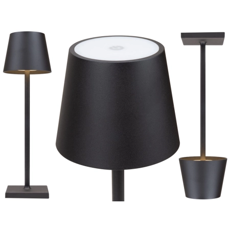 Lampka nocna stołowa dotykowa 3 stopniowa wysoka bezprzewodowa USB