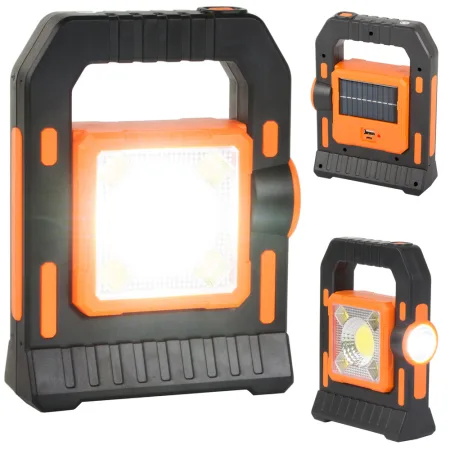 Latarka turystyczna LED solarna lampa biwakowa z akumulatorem Verk model 12290_P