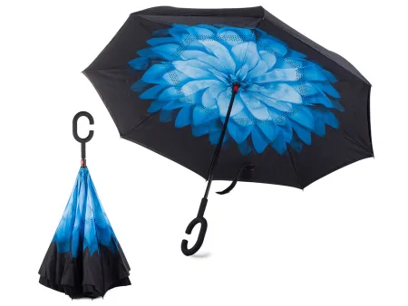 Parasol parasolka odwrócony składany odwrotnie mocne druty solidny stojący Verk model 25000_N