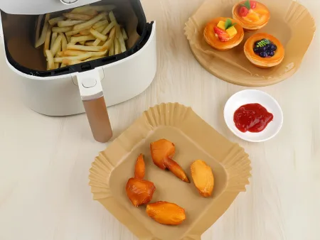 Wkład papierowy do frytkownicy beztłuszczowej do pieczenia air fryer 50 szt