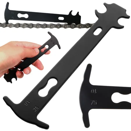 Przymiar do mierzenia zużycia łańcucha rowerowego Verk model 14556