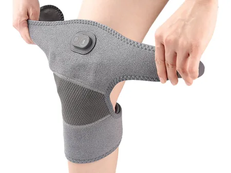 Opaska podgrzewająca na kolano masująca wibracyjna masaż grzejący 3 tryby