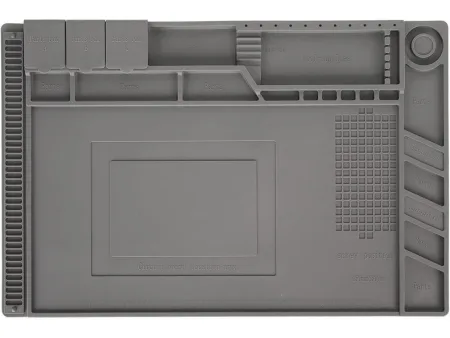Mata silikonowa serwisowa lutowania organizer duża podkładka 30x45 magnes