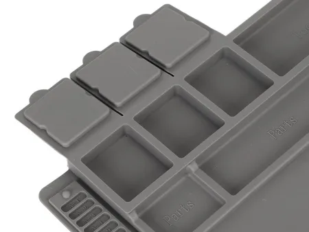 Mata silikonowa serwisowa lutowania organizer duża podkładka 30x45 magnes