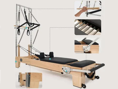 Reformer łóżko do ćwiczeń Pilates model 14595