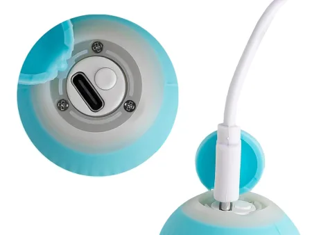 Zabawka dla kota psa uciekająca piłka led wibracje elektryczna usb piłeczka