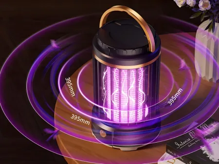 Lampa na komary owadobójcza UV LED wisząca akumulatorowa 2 tryby z lampką Verk model 12360