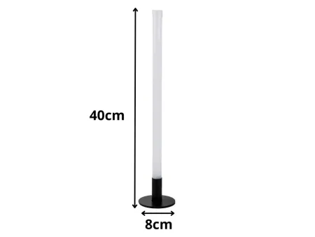 Lampa stojąca LED 40 cm nowoczesna dekoracyjna biurkowa podłogowa 3 odcienie