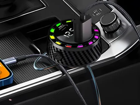 Ładowarka samochodowa USB-C 15W i USB-A 15W do gniazda zapalniczki szybka