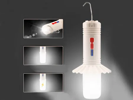 Lampa turystyczna latarka kempingowa wielofunkcyjna powerbank LED namiot Verk model 12377