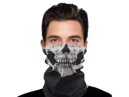 Komin kominiarka chusta na twarz bandama czaszka wielofunkcyjna tunel skull Verk model 14602