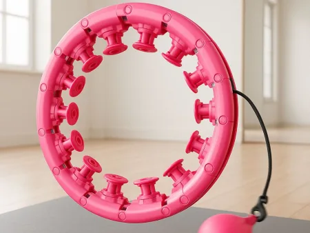 Hula hop z obciążeniem odchudzające do ćwiczeń obręcz regulowana masująca