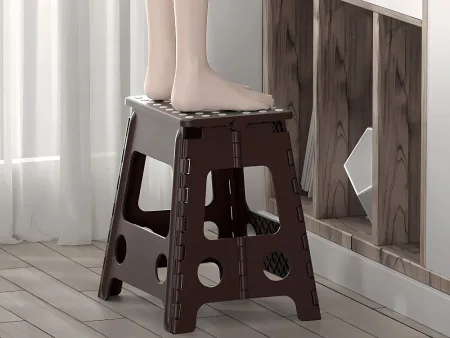 Taboret składany duży stołek krzesło składane wytrzymałe rozkładany 39cm