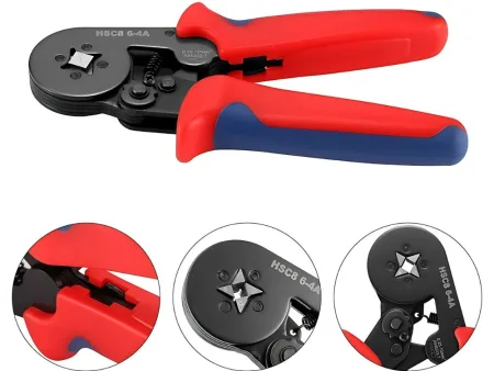 Zaciskarka do tulejek końcówek przewodów 0,25-10mm² zestaw 1200 elementów Verk model 11498