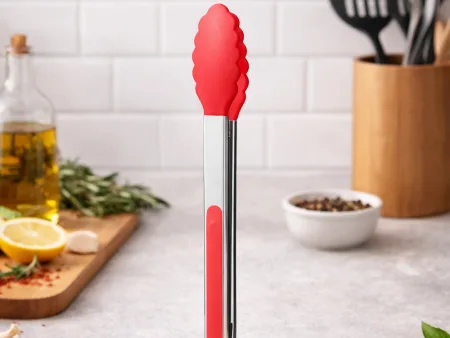 Szczypce kuchenne do grila smażenia mięsa nakładania sałatek grillowe 30cm