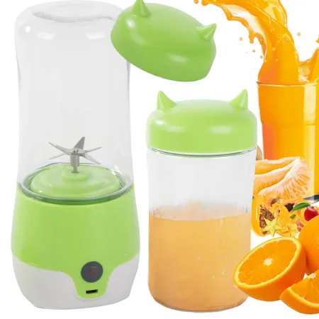 Blender do smoothie przenośny USB bezprzewodowy z kubkiem 350 ml
