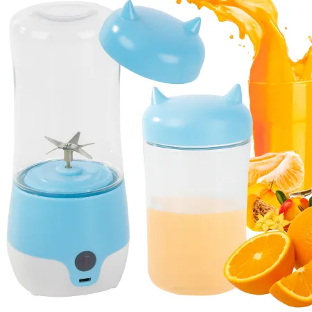 Blender do smoothie przenośny USB bezprzewodowy kubek pojemnik na koktajl Verk 07267_N