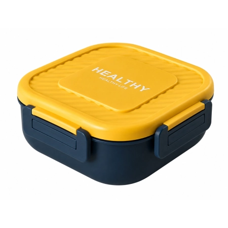 Lunchbox śniadaniówka pojemnik na śniadanie obiad z przegródkami sztućce