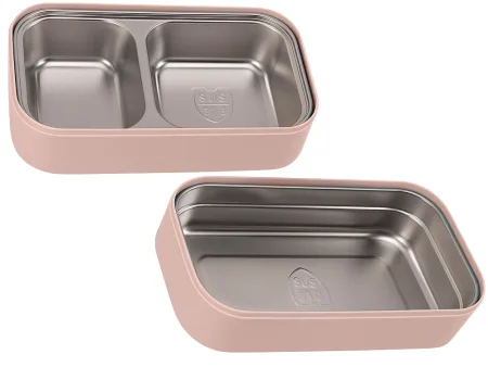 Śniadaniówka z przegródkami piętrowy pojemnik xxl sztućce lunchbox 1400ml