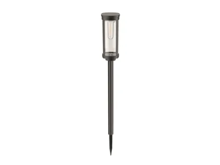 Solarna lampa ogrodowa słupek LED na wbicie ciepła barwa