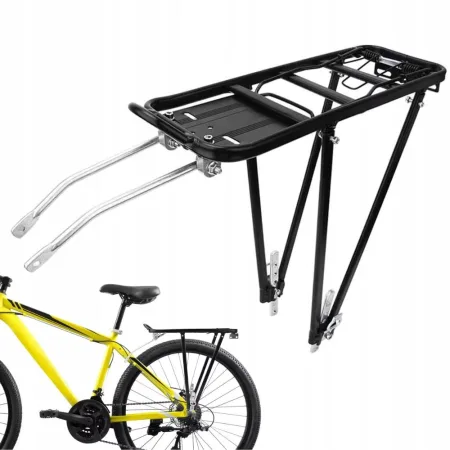 Bagażnik rowerowy tylny do roweru na zakupy aluminium 35kg uniwersalny