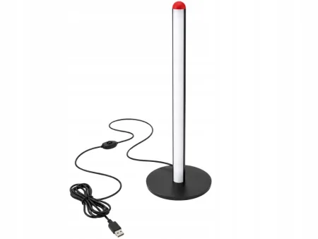 Lampka stojąca podłogowa LED 50cm 3 barwy regulacja jasności USB