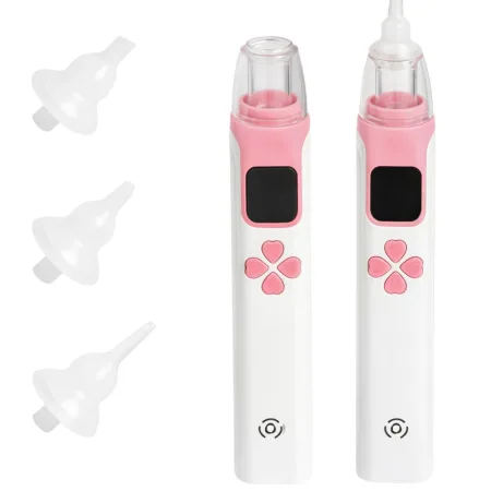 Aspirator do nosa dla dzieci odciągacz katar elektryczny usb 4 końcówki