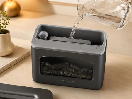 Nawilżacz powietrza kominek led dyfuzor aromaterapia usb efekt płomienia