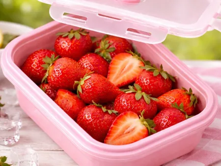 Pojemniki silikonowe składane 4 szt na lunch żywność lunch box jedzenie