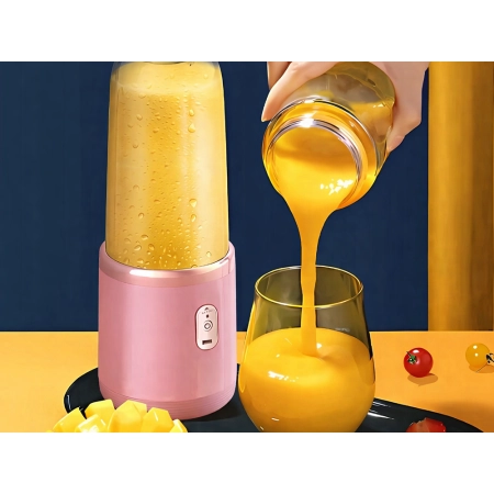 Blender kielichowy przenośny kubek mikser elektryczny usb 6 ostrzy smoothie