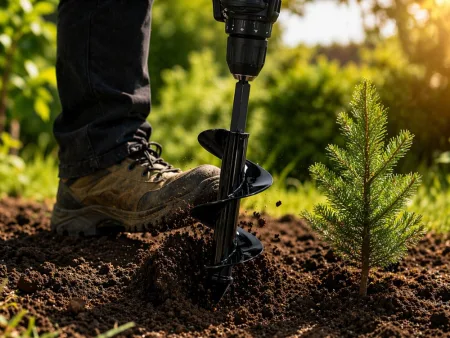 Wiertło ogrodowe świder do sadzenia roślin do wiertarki wkrętarki 30cm